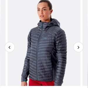 Rab Cirrus Flex 2.0 Hoody Womens XL in Steel